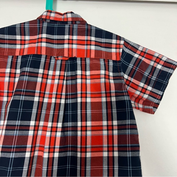 The Children's Place Baby Boys and Toddler Poplin Short Sleeve Button Down Shirt - Picture 7 of 12